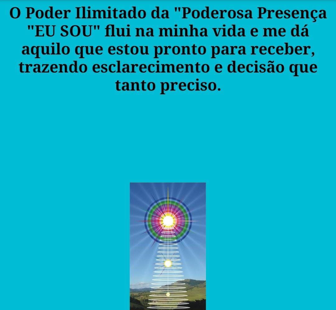 Poder ilimitado Presença Eu Sou